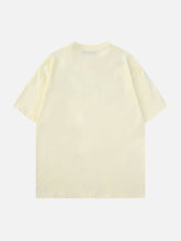 3D Rabbit Lettered Print Tee